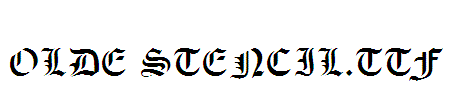Olde-Stencil