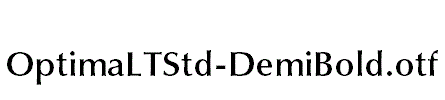 OptimaLTStd-DemiBold