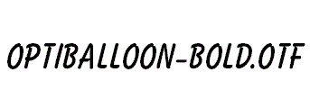 OPTIBalloon-Bold