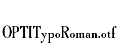 OPTITypoRoman