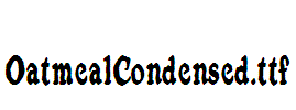 OatmealCondensed