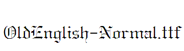 OldEnglish-Normal