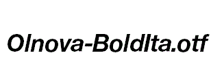 Olnova-BoldIta
