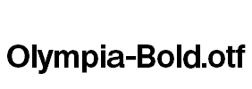 Olympia-Bold