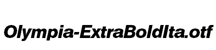 Olympia-ExtraBoldIta