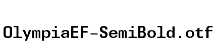 OlympiaEF-SemiBold