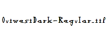OutwestDark-Regular