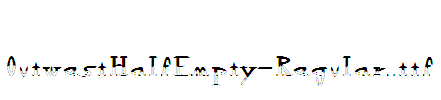 OutwestHalfEmpty-Regular