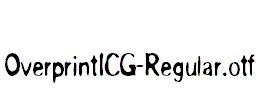 OverprintICG-Regular