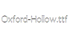 Oxford-Hollow