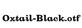 Oxtail-Black