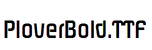 PloverBold