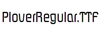 PloverRegular