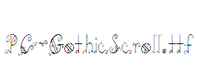 PC-GothicScroll