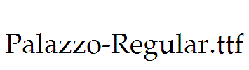 Palazzo-Regular