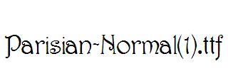 Parisian-Normal(1)