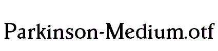 Parkinson-Medium