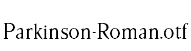 Parkinson-Roman