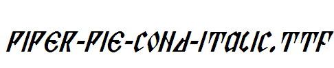Piper-Pie-Cond-Italic