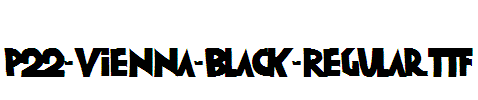 P22-Vienna-Black-Regular