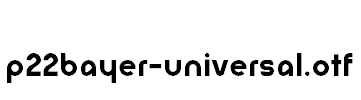 P22Bayer-Universal