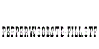 PepperwoodStd-Fill