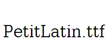 PetitLatin
