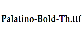 Palatino-Bold-Th