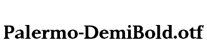 Palermo-DemiBold