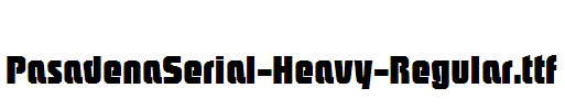 PasadenaSerial-Heavy-Regular