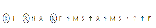 Pi-Rho-Runestones