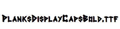 PlanksDisplayCaps-Bold