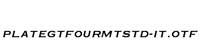 PlateGtFourMTStd-It