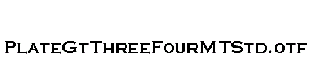 PlateGtThreeFourMTStd