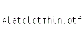 PlateletThin