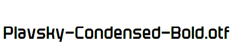 Plavsky-Condensed-Bold