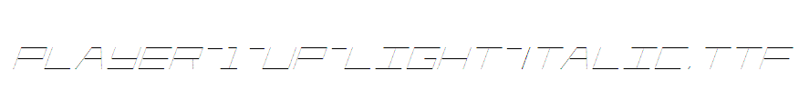 Player-1-Up-Light-Italic