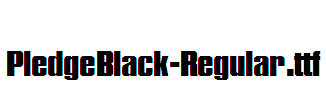 PledgeBlack-Regular