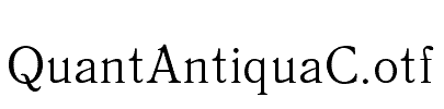 QuantAntiquaC