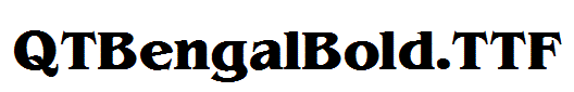 QTBengalBold