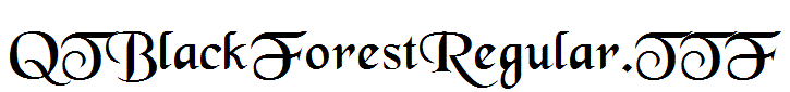 QTBlackForestRegular