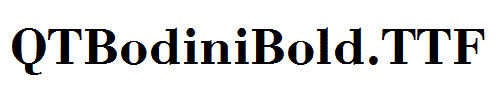 QTBodiniBold