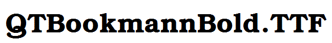QTBookmannBold