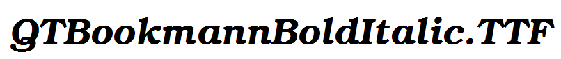 QTBookmannBoldItalic
