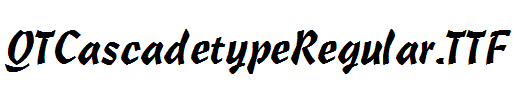 QTCascadetypeRegular