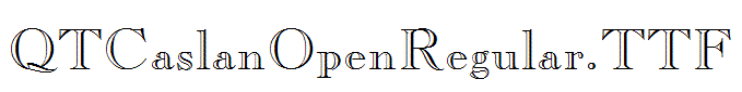 QTCaslanOpenRegular