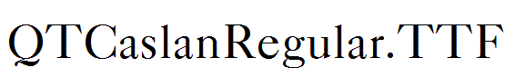 QTCaslanRegular