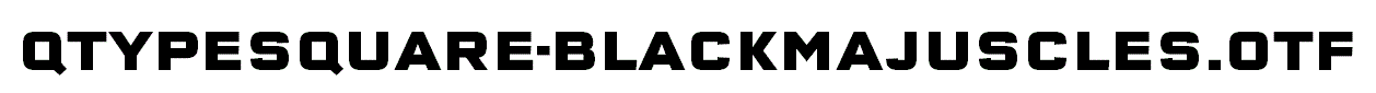 QTypeSquare-BlackMajuscles