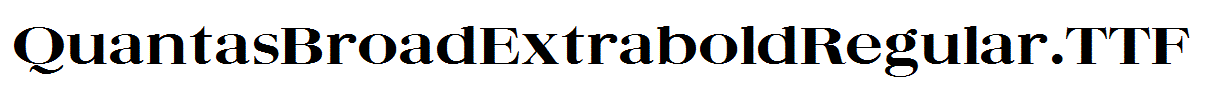 QuantasBroadExtraboldRegular