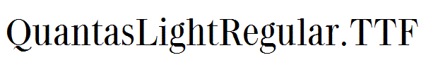 QuantasLightRegular
